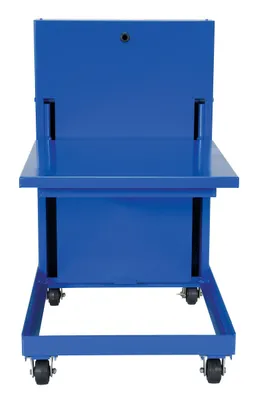 Vestil ETS-840-30 self-elevating spring table shown from an alternate angle