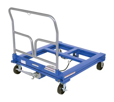 Vestil ETT-254 economy transporter tilter shown from an alternate angle