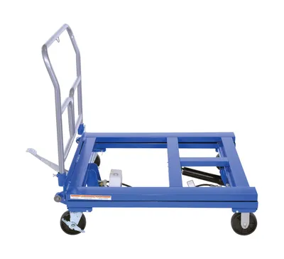 Vestil ETT-254 economy transporter tilter shown from an alternate angle
