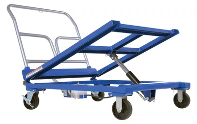 Vestil ETT-254 economy transporter tilter shown from an alternate angle