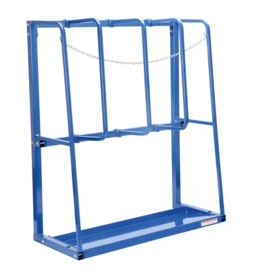 Vestil Steel Expandable Vertical Bar Rack 59 In. 4000 Lb. Capacity Blue