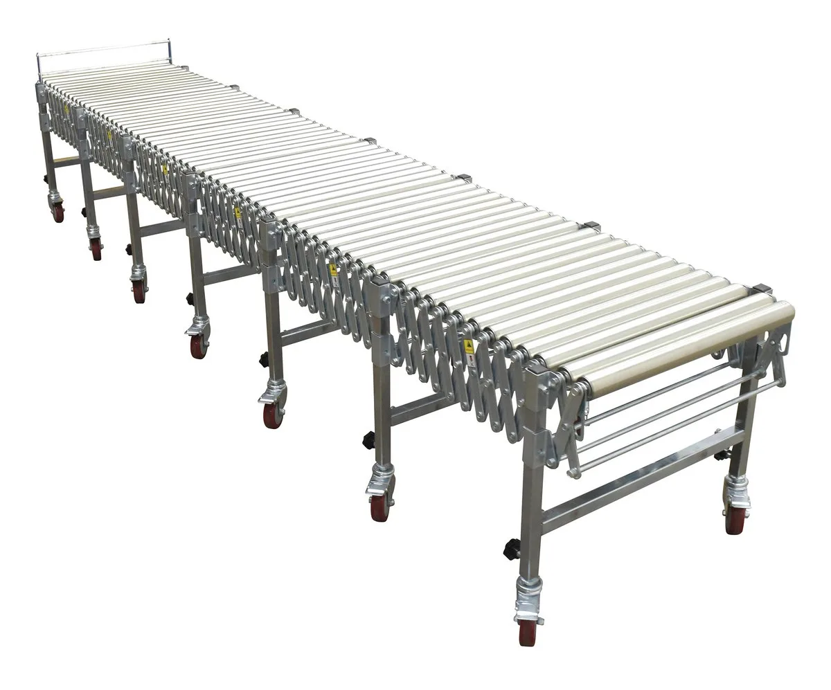 Vestil EXCNV-R-24-24 expandable roller conveyor