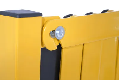 Vestil EXGATE-30-192 expand-a-gate shown from an alternate angle