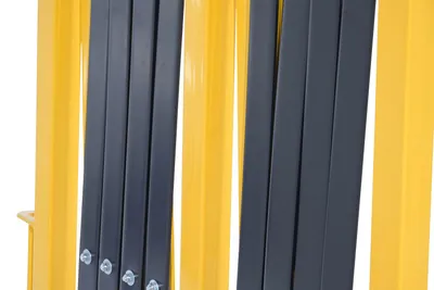 Vestil EXGATE-30-192 expand-a-gate shown from an alternate angle