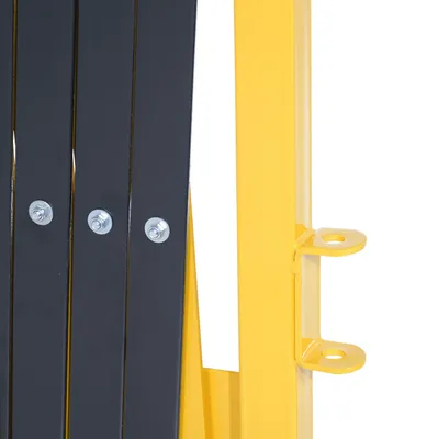 Vestil EXGATE-30-192 expand-a-gate shown from an alternate angle