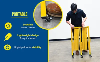 Vestil EXGATE-30-192 expand-a-gate feature highlights