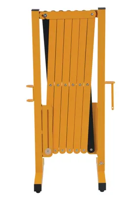 Vestil EXGATE-30 expand-a-gate shown from an alternate angle