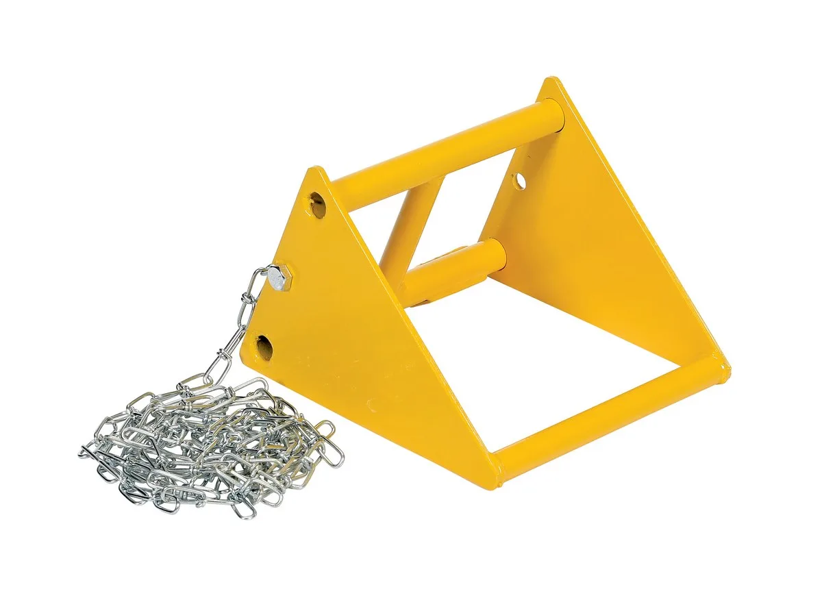 Vestil FAB-10 steel wheel chock