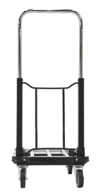 Vestil FAPT-1628 fold-up aluminum platform truck shown from an alternate angle