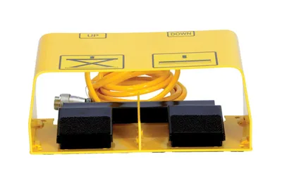 Vestil FC-2 options for electric hydraulic equipment shown from an alternate angle