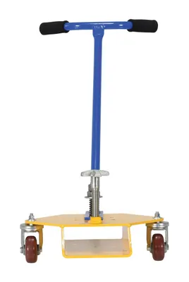 Vestil FC-29 fork truck fork caddy shown from an alternate angle