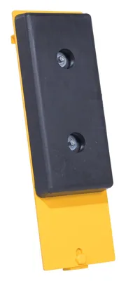Vestil FCB-818-CR3 fork truck carriage bumper shown from an alternate angle