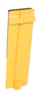 Vestil FCB-818-CR4 fork truck carriage bumper shown from an alternate angle