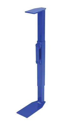 Vestil FDA-550-DR-LRT-ECPF economy portable drum lifter rotator transporter shown from an alternate angle