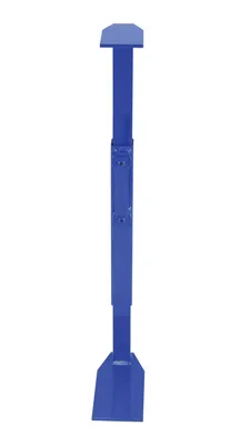 Vestil FDA-550-DR-LRT-ECPF economy portable drum lifter rotator transporter shown from an alternate angle