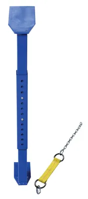 Vestil FDA-800 plastic & fiber drum adapters and other upgrade shown from an alternate angle