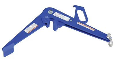 Vestil FDT-22 drum lifter shown from an alternate angle