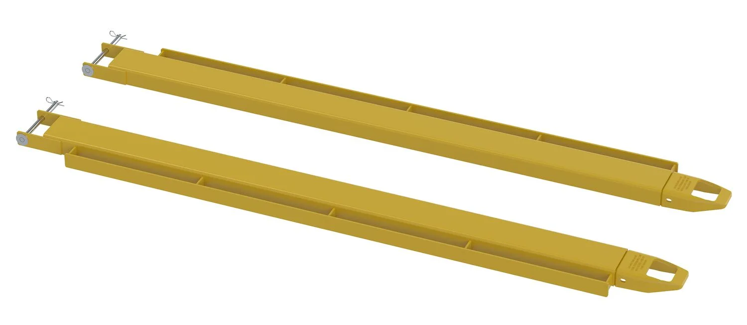 Vestil FE-4-84-P-LR fork extensions with side brackets for load strap