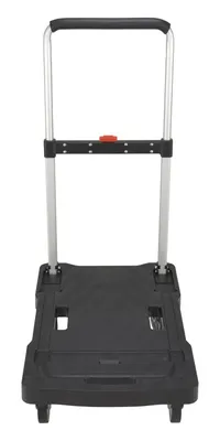 Vestil FF-FPT-1627 fold-flat plastic cart shown from an alternate angle