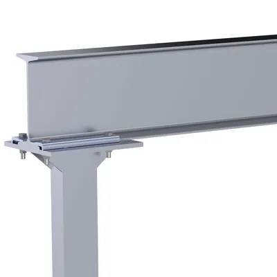 Vestil FHA-6-10-10 fixed height aluminum gantry crane shown from an alternate angle