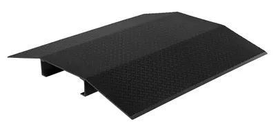 Vestil Fabricated Aluminum Hose and Cable Crossovers 48 In. x 44 In. 2000 Lb. Capacity Black