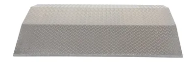 Vestil FHCR-48-44-12-4H fabricated aluminum hose & cable crossover shown from an alternate angle