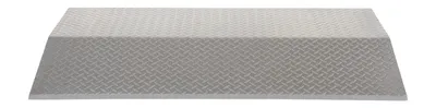 Vestil FHCR-48-44-12-4H fabricated aluminum hose & cable crossover shown from an alternate angle