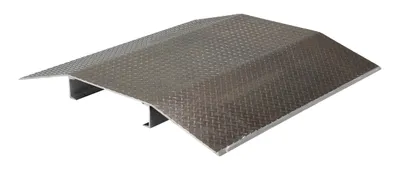 Vestil FHCR-48-48-16-4H fabricated aluminum hose & cable crossover