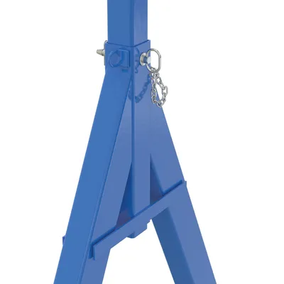 Vestil FHS-10-10 fixed steel gantry crane shown from an alternate angle