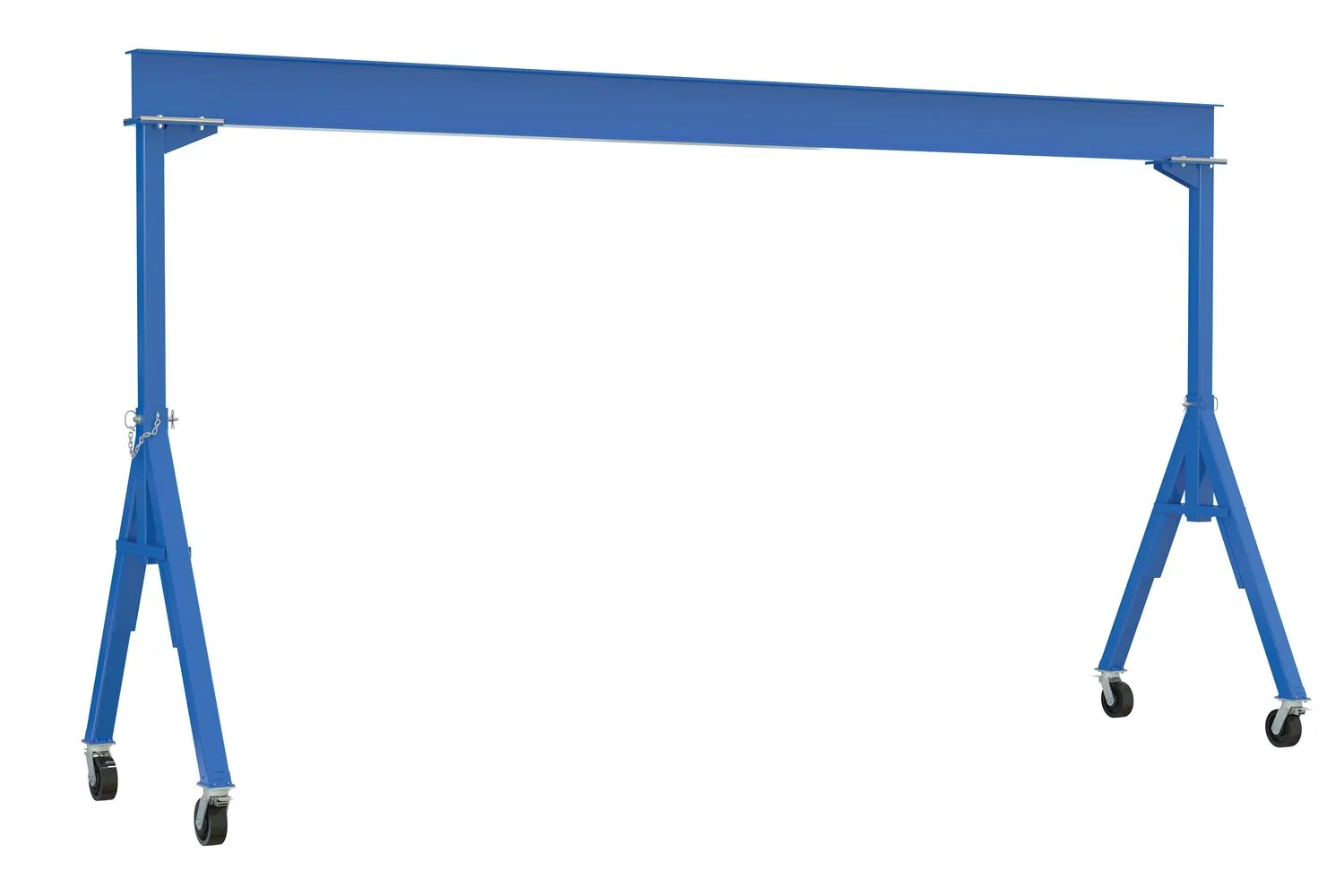 Vestil FHS-6-10-TLC fixed steel gantry cranes with total locking caster