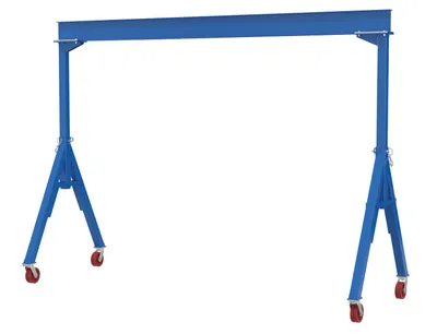 Vestil FHS-8-20-VG fixed steel gantry cranes with v-groove caster