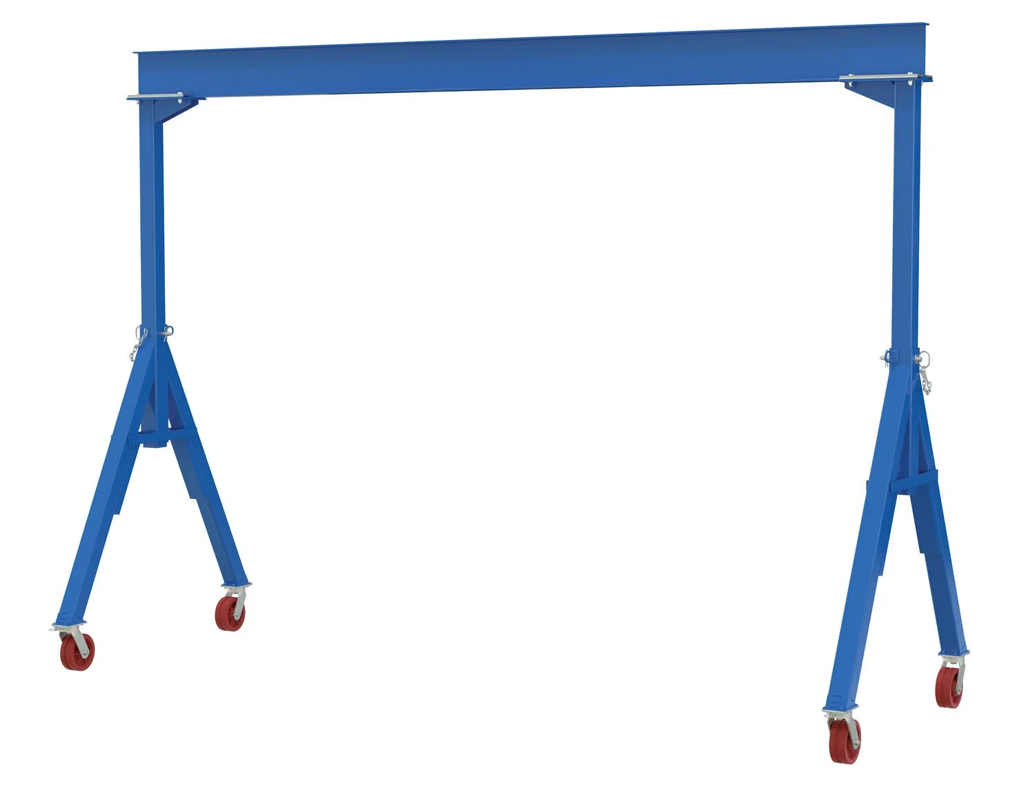 Vestil FHS-8-20-VG fixed steel gantry cranes with v-groove caster