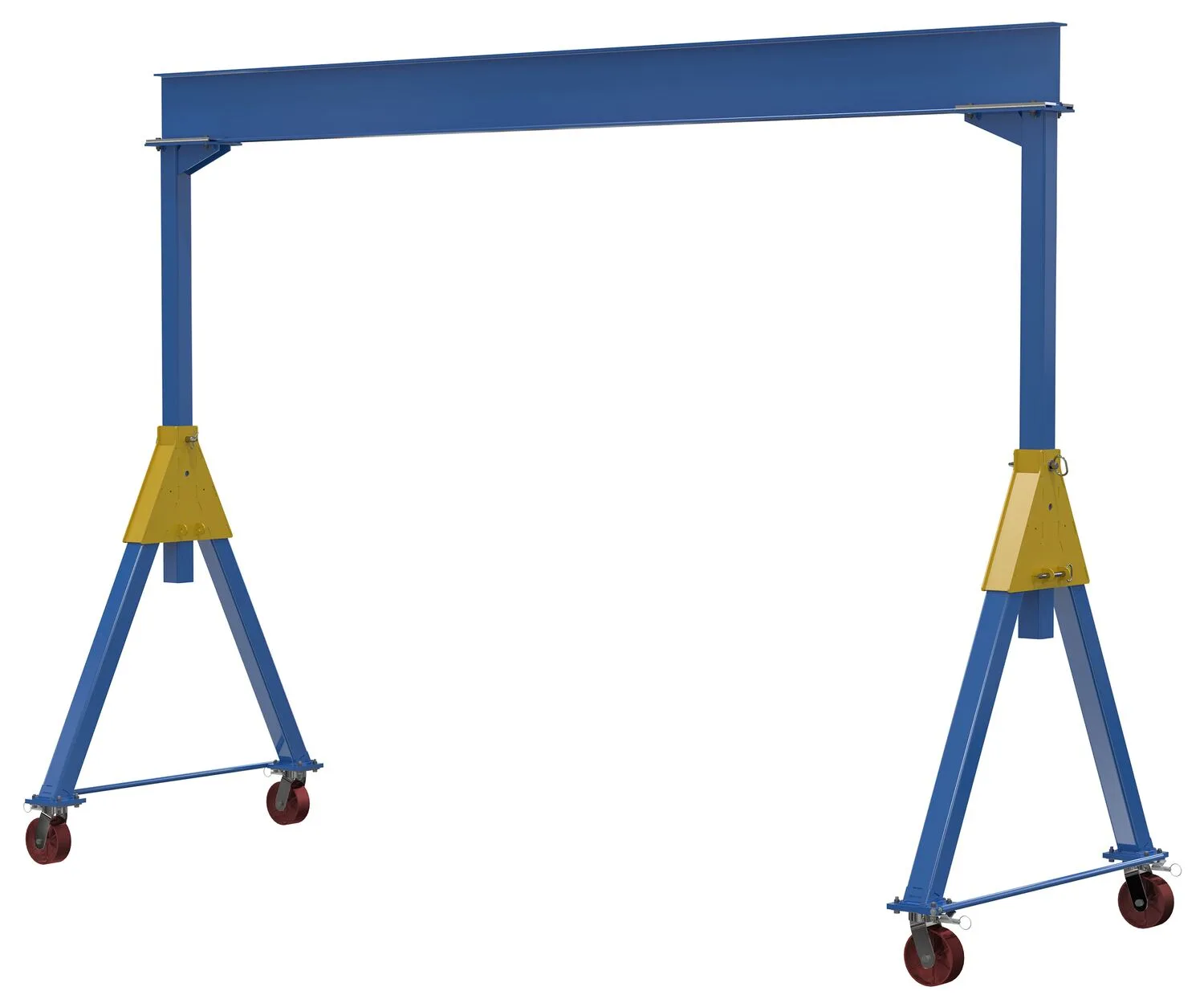 Vestil FHSN-10-15 fixed height steel gantry cranes - knockdown