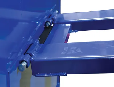 Vestil FL-4000 fork mounted front loader shown from an alternate angle