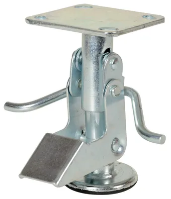 Vestil FL-5 economical floor lock shown from an alternate angle
