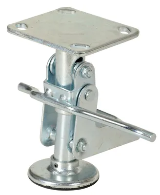 Vestil FL-5 economical floor lock shown from an alternate angle