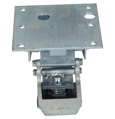 Vestil FL-LK-LP low profile floor lock shown from an alternate angle
