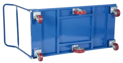 Vestil FLAT-C flat bed cart shown from an alternate angle