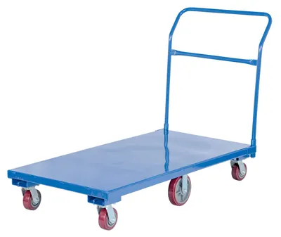 Vestil FLAT-C flat bed cart shown from an alternate angle