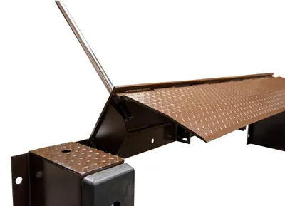 Vestil FM-2078 edge-o-dock leveler shown from an alternate angle