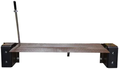 Vestil FM-2572 edge-o-dock leveler shown from an alternate angle