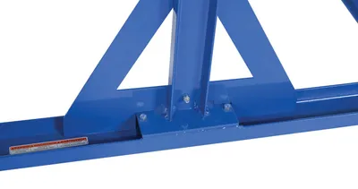 Vestil FORK-R-54 fork extension storage rack shown from an alternate angle