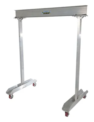 Vestil FPG-A-20-8 aluminum work area portable gantry crane