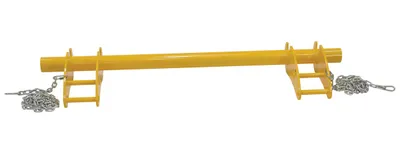 Vestil FRA-4-238 fork truck reel attachment shown from an alternate angle