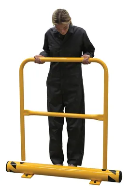 Vestil FSBOL-48-HR floor stop bollard shown from an alternate angle