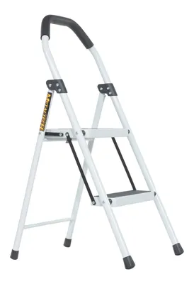 Vestil FSL-HS-2-225 fold-up step ladder shown from an alternate angle