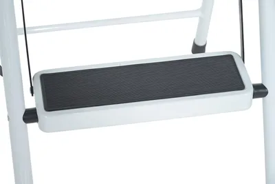 Vestil FSL-HS-2-225 fold-up step ladder shown from an alternate angle