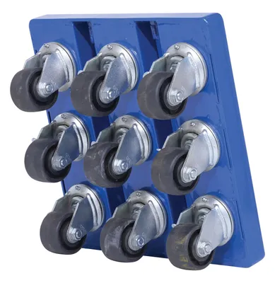 Vestil FTD-1616-8 flush top dolly shown from an alternate angle