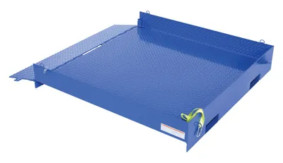Vestil FTLP-5454 loading platforms for fork truck shown from an alternate angle