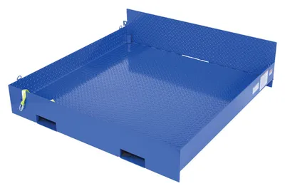 Vestil FTLP-5454 loading platforms for fork truck shown from an alternate angle